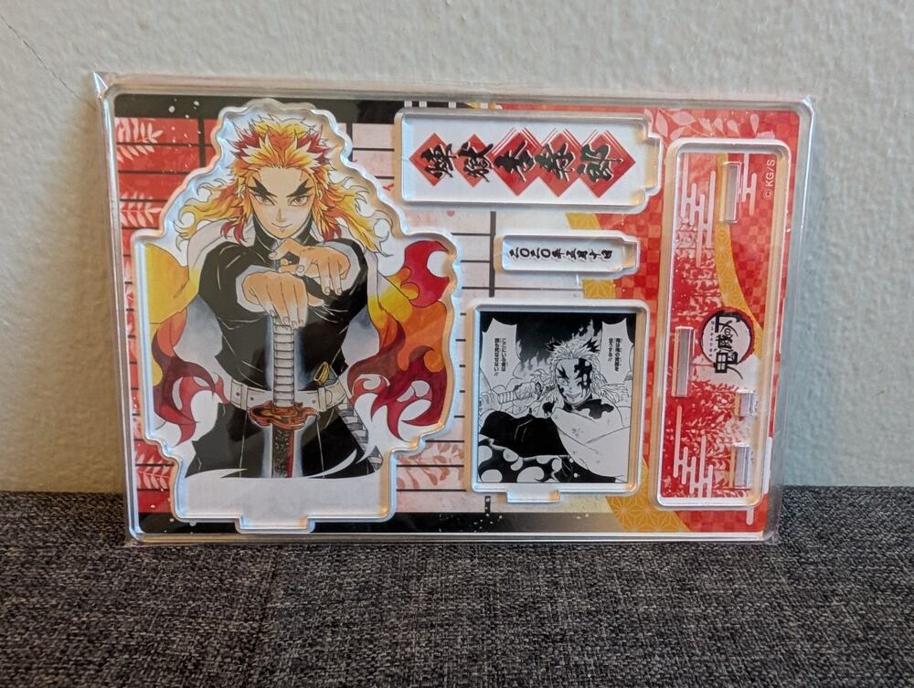 Demon Slayer Kyojuro Rengoku Diorama Famous Scene Acrylic Stand Brand New